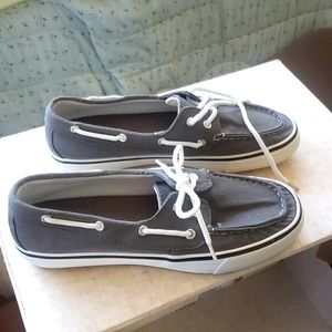 Canvas boat shoes (men's)